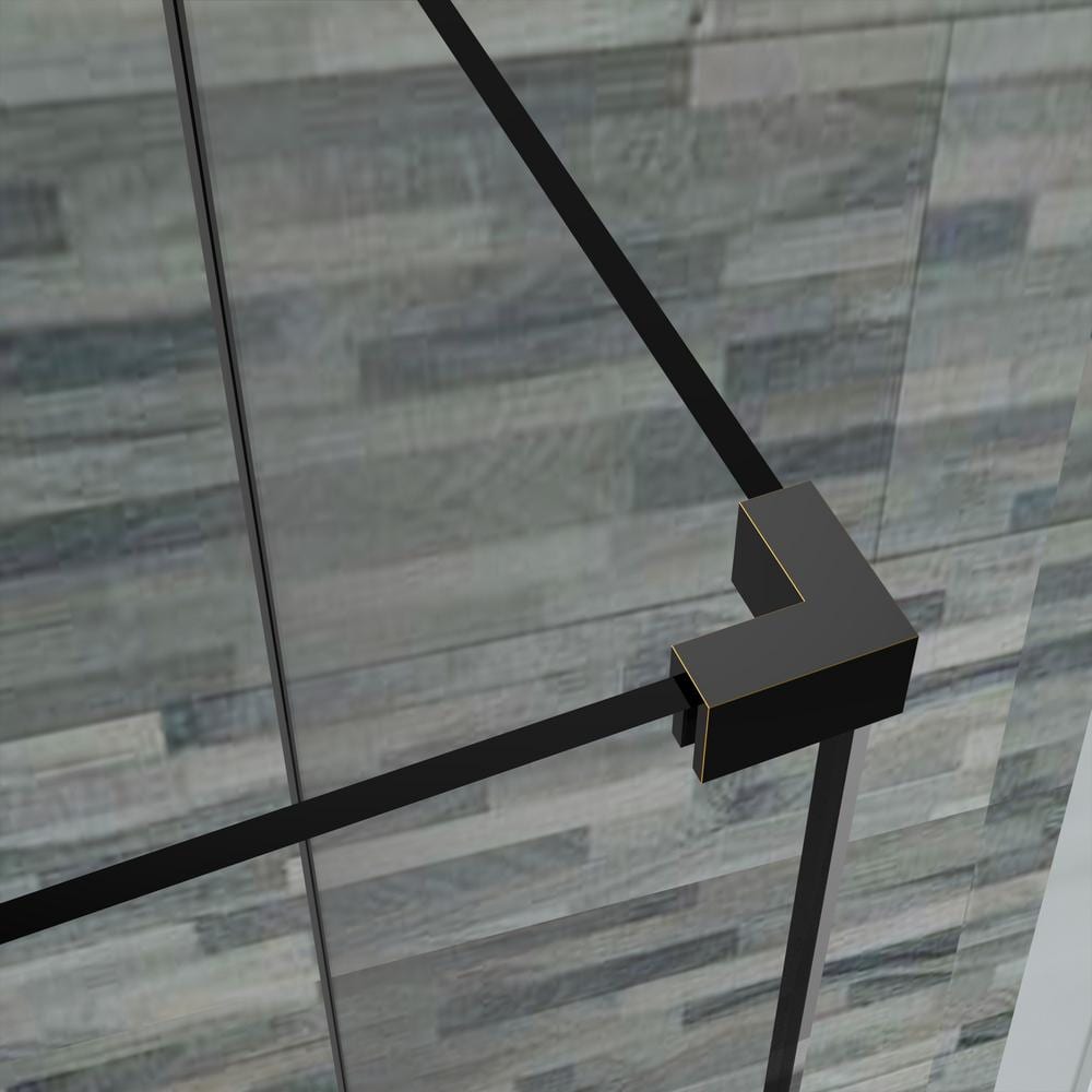Bromley GS Frameless Clear Glass Hinged Shower Enclosure
