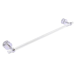 Clearview 30 in. Shower Door Towel Bar in Polished Chrome
