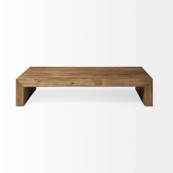 HomeRoots 31.5 in. Rectangle Solid Manufactured Wood Coffee Table