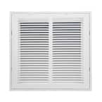 Venti Air 14 in. x 14 in. Square Return Air Filter Grille of Steel in ...