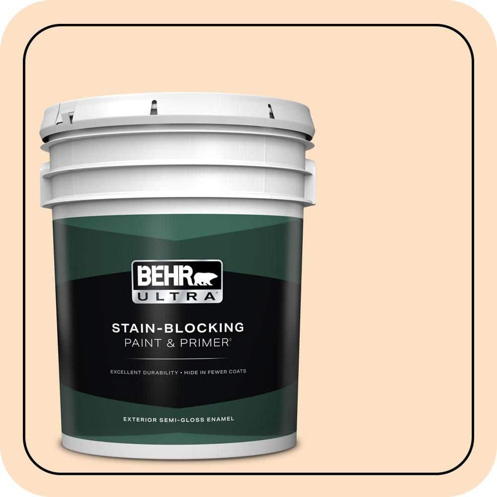 5 gal. #290C-2 Creamy Beige Semi-Gloss Enamel Exterior Paint & Primer price history on PriceWatchPro