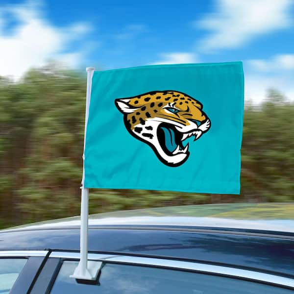 FANMATS NFL Jacksonville Jaguars Car Flag 26143 - The Home Depot