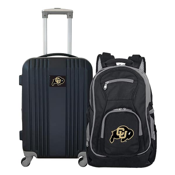 Mojo NCAA Colorado Buffaloes 2-Piece Set Luggage and Backpack