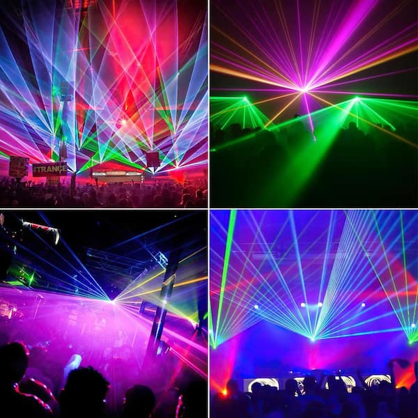 Stage hot laser light projector 5 color