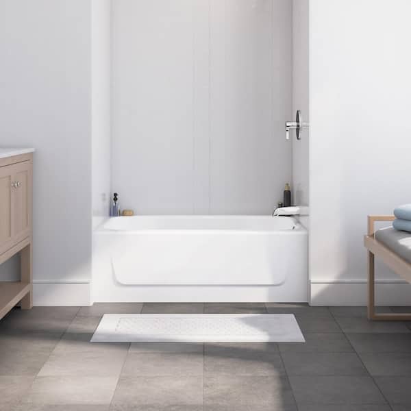 Bootz Industries Honolulu 46 in. x 27 in. Alcove Soaking Bathtub