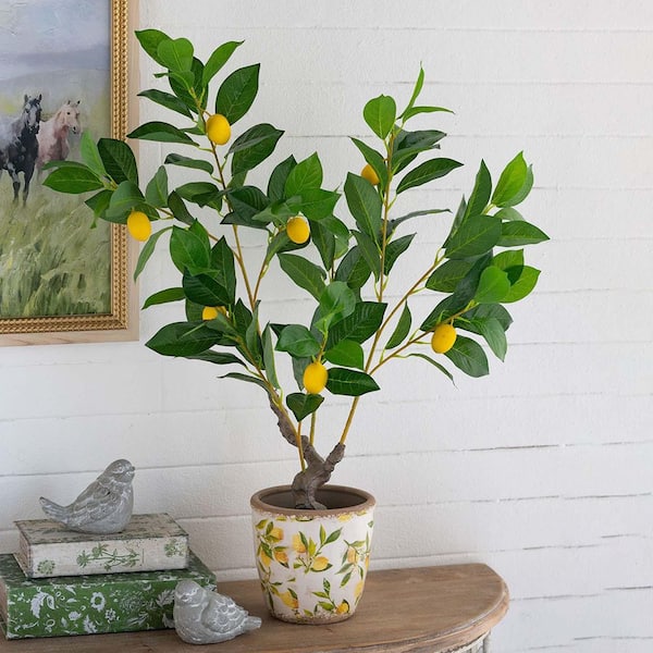 5FT Artificial Lemon Tree – Realistic Fake Plant For Home, Office & Indoor Decor - View #7
