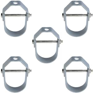 4 in. Clevis Hanger for Vertical Pipe Support in Standard Epoxy Coated Steel (5-Pack)