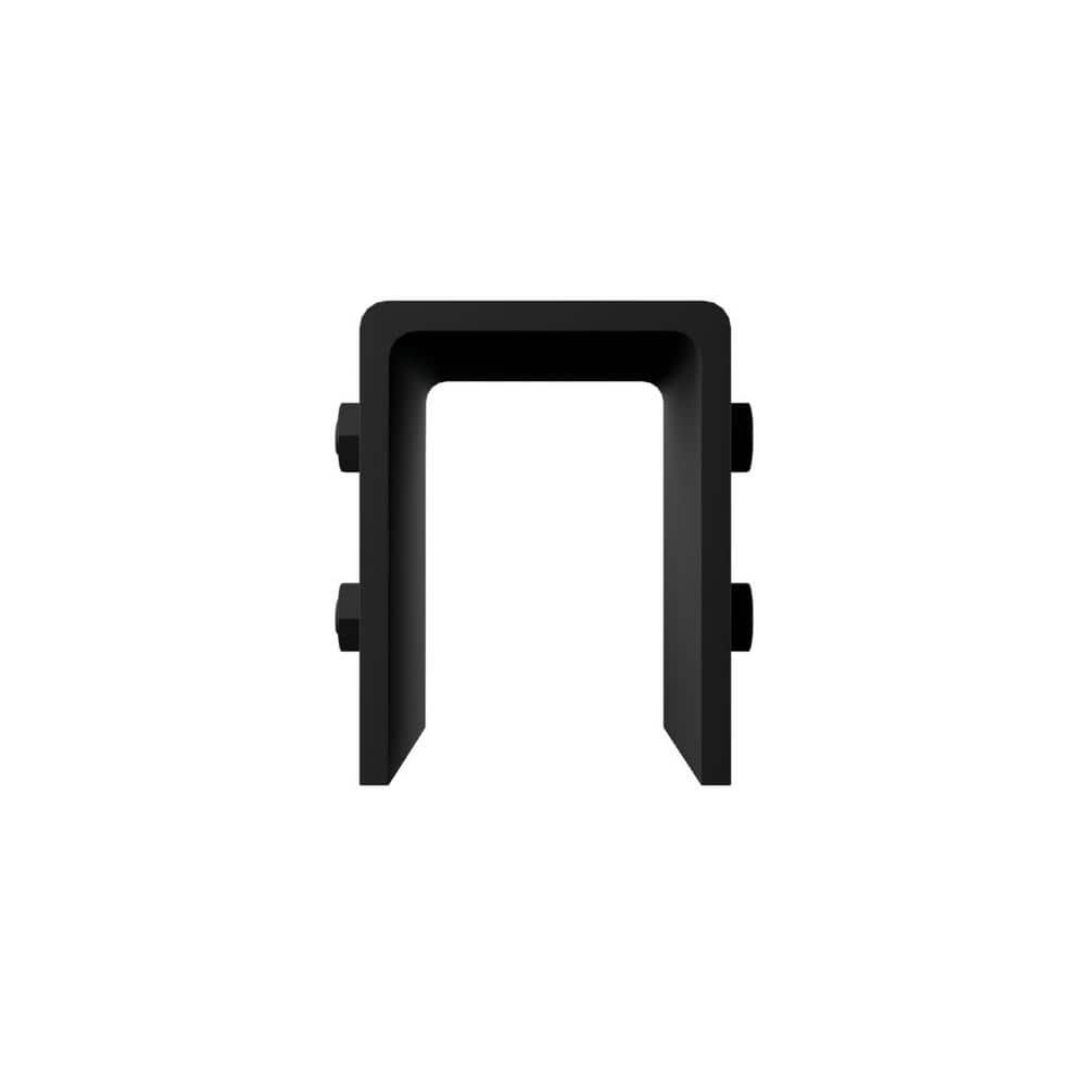 Black Smooth Faux Wood Beam Strap for Heritage Timber Beam