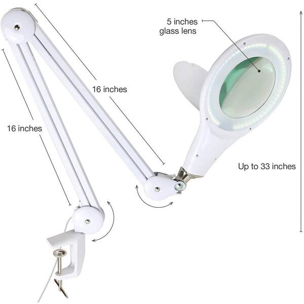 brightech lightview pro led magnifier lamp lens