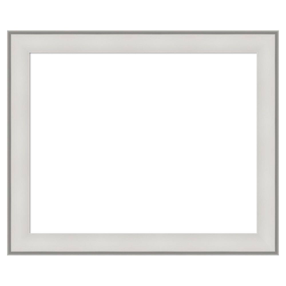 Imperial White 35 in. x 29 in. Polystyrene Framed Dry Erase Magnetic Memo Board