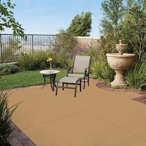 5 gal. #PFC-29 Gold Torch Solid Color Flat Interior/Exterior Concrete Stain