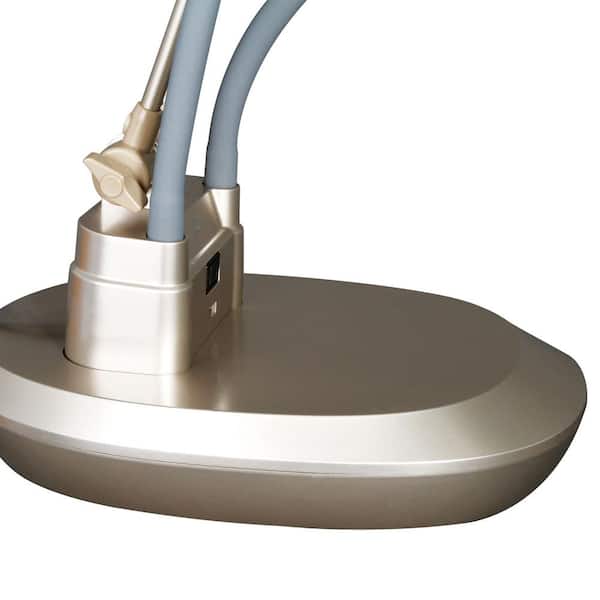 Ottlite 60 In Silver 24 Watt Ultimate 3 1 Craft Lamp K53cp3 Shpr The Home Depot Ottlite 60 In Silver 24 Watt Ultimate, Ottlite 3 In 1 Floor Lamp
