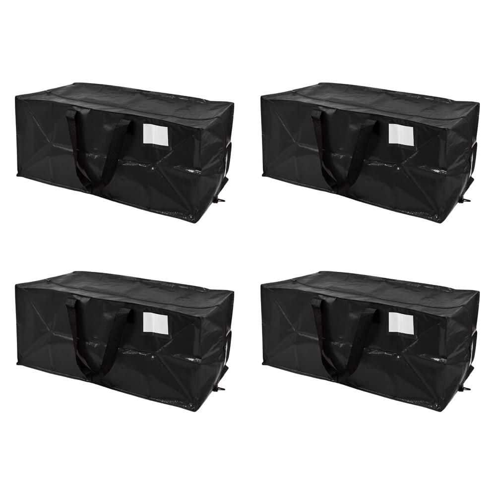 20 gal. Heavy-Duty Moving and Storage Bag Black Polypropylene (4-Pack) price history on PriceWatchPro