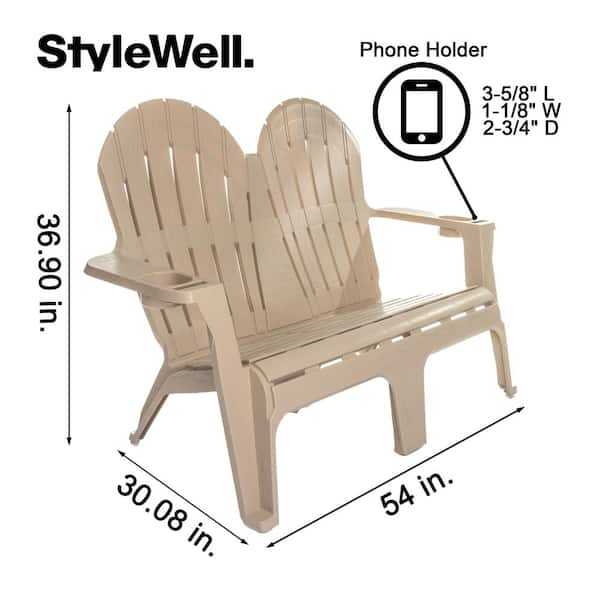 2 person adirondack discount chair