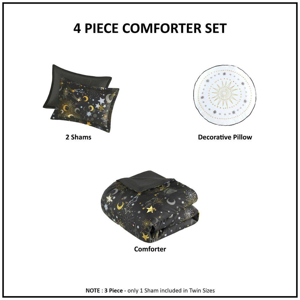 Full Blush Microfiber Down Alternative Girls' Comforter Set