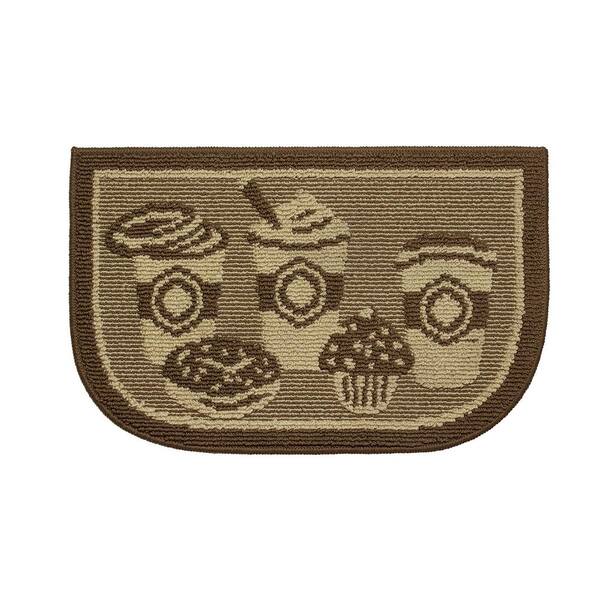 Structures Coffee Rush 18 in. x 30 in. Kitchen Rug
