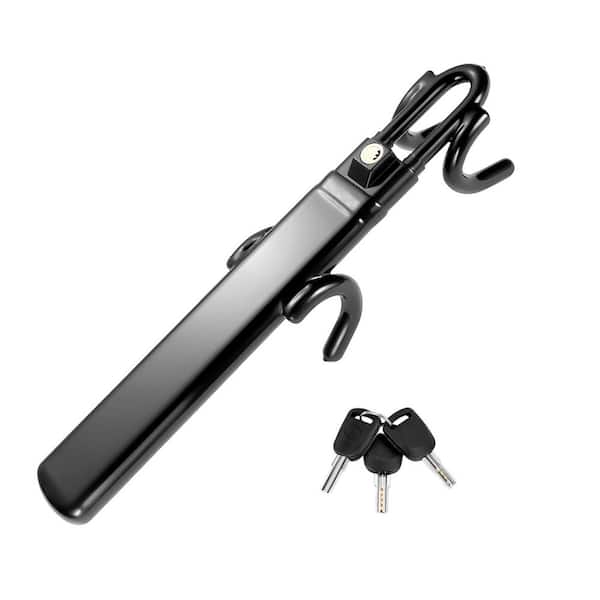 Steering Wheel Lock-Anti-Theft for Car Steering Wheel-Retractable Steering Wheel Lock for Cars-Fits Most Vehicles