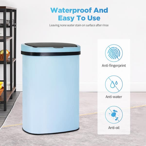 13 Gallon Trash Can Set Amscan Color: Royal Blue