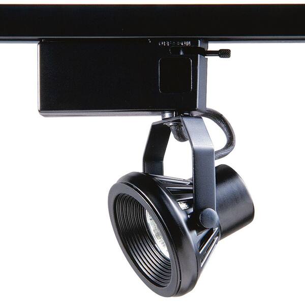 Designers Choice Collection 1401 Series Low-Voltage MR16 Black Track Lighting Fixture