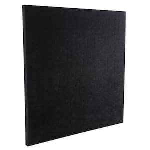 SonoLite Panels - 2 ft. W x 2 ft. L x 1 in. H - Black