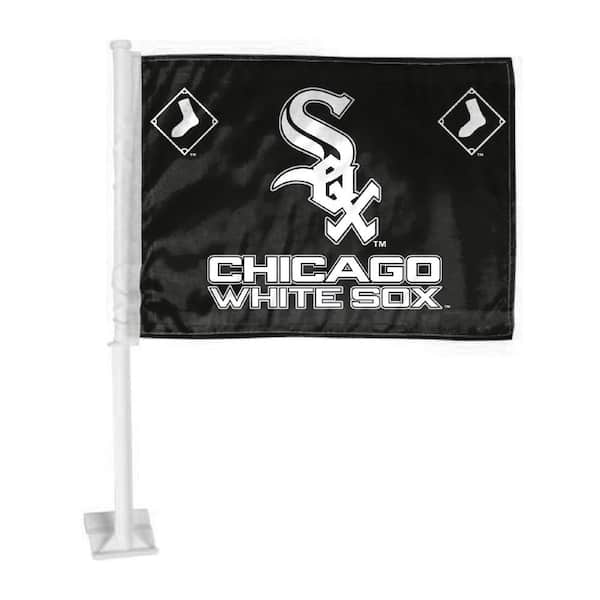 FANMATS MLB - Chicago White Sox Car Flag Large 1-Piece 11 in. x 14 in.