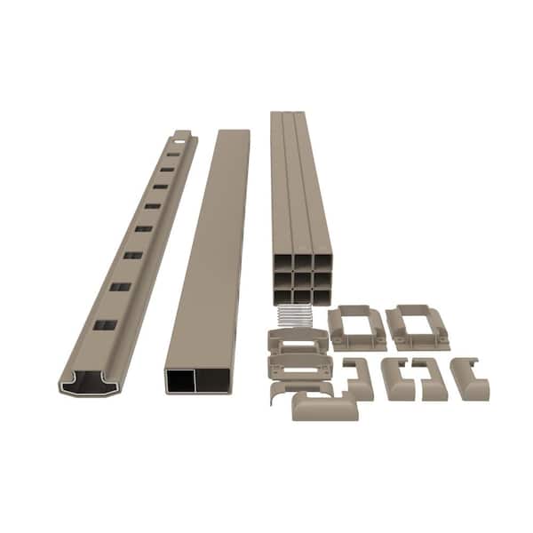 RDI Endurance Original Rail Earth 8 ft. x 42 in. H 32° to 38° Stair Rail Kit