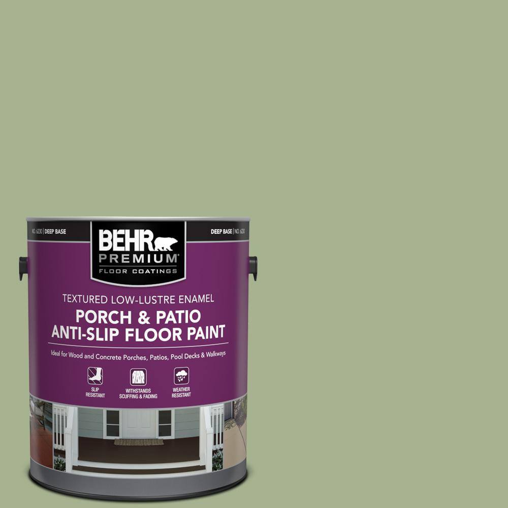 1 gal. #PPU11-06 Willow Grove Textured Low-Lustre Enamel Interior/Exterior Porch and Patio Anti-Slip Floor Paint price history on PriceWatchPro