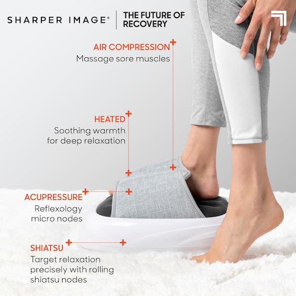 Sharper Image 3-Speed Massager Acupoint Foot Multipoint Acupressure 1012646  - The Home Depot