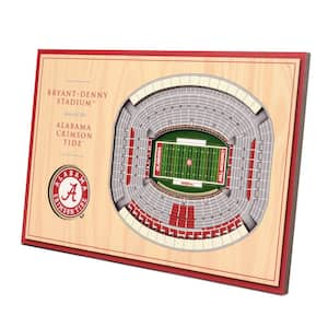 NCAA Alabama Crimson Tide 3D StadiumViews Desktop Display - Bryant-Denny Stadium