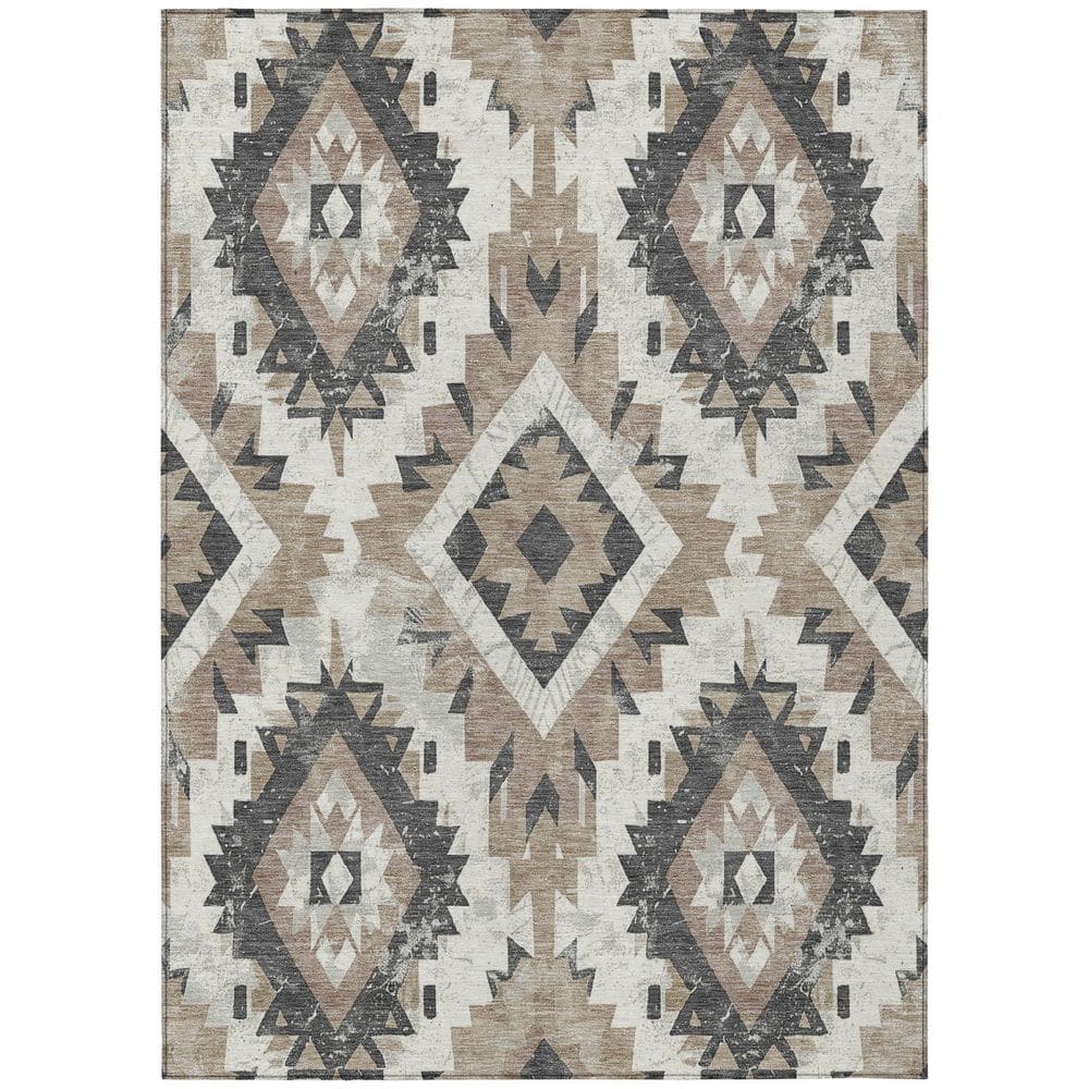 Addison Rugs Chantille Machine Washable Indoor/Outdoor Abstract ACN1878 ...