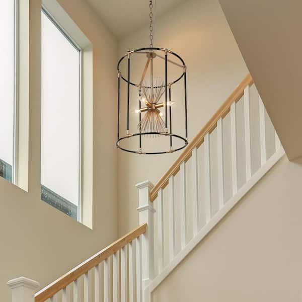 ライト・ランタン NUTS OUTDOOR BRIESTA Champagne Diamond Fontaine 7-Light Chandelier