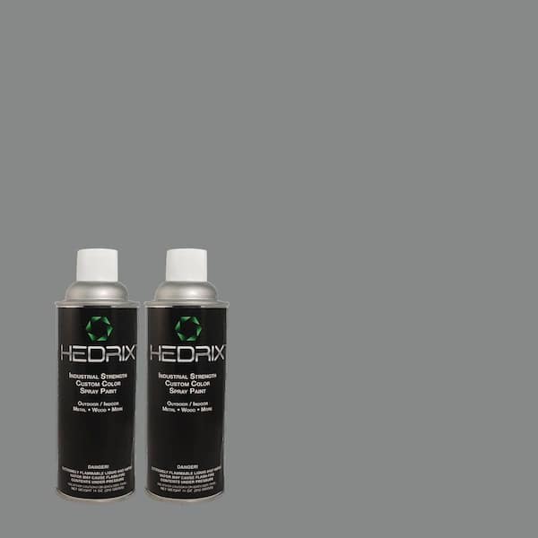 Hedrix 11 oz. Match of 3A51-5 China Clay Semi-Gloss Custom Spray Paint (2-Pack)