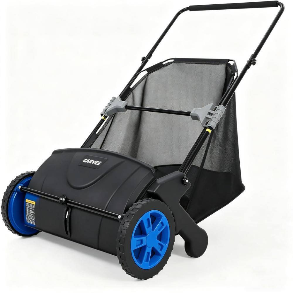 21 inch Black Low Maintenance Eco-Friendly Manual Push Lawn Mower for Garden and Yard price history on PriceWatchPro