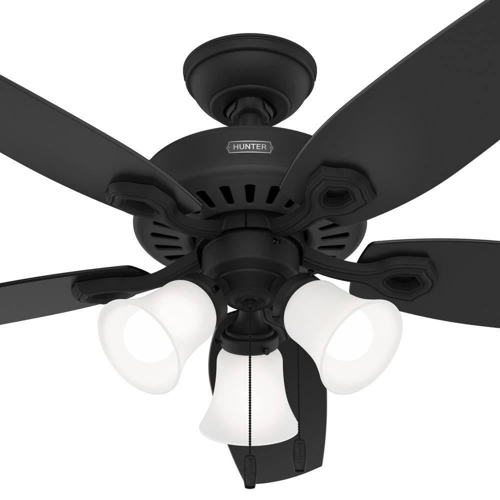 Builder 52" 5-Blade Energy Star® Standard Ceiling Fan With Lights And Pull Chain