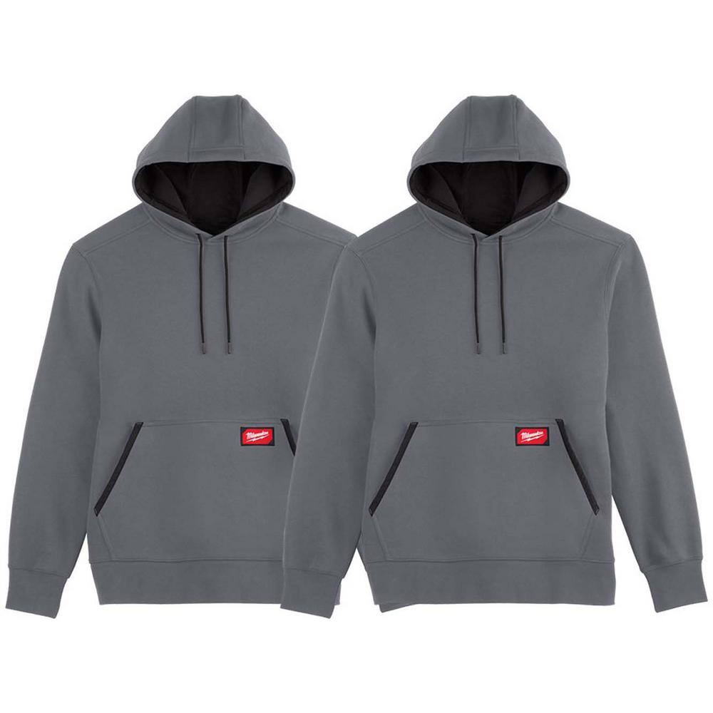 SUBCULTURE HOODIE / GRAY サイズ2 Milwaukee Men's 2X-Large Gray Midweight Cotton/Polyester Long