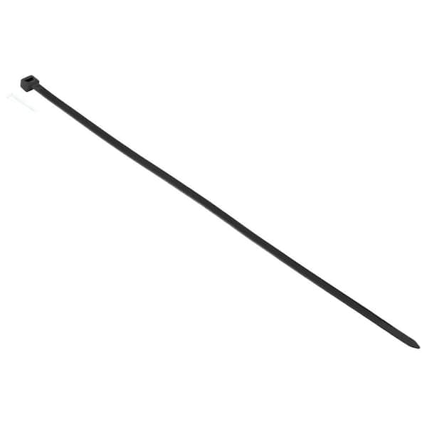 36 in. Large Zip Cable Tie Duty with 250 lbs. Tensile Strength(25-Pieces) Indoor and Outdoor UV Resistant