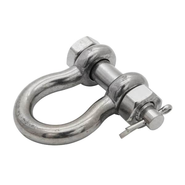 Extreme Max BoatTector Stainless Steel Bolt-Type Chain Shackle - 1