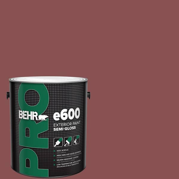BEHR PRO 1 gal. ECC593 New Roof SemiGloss Exterior Paint PR67301 The Home Depot