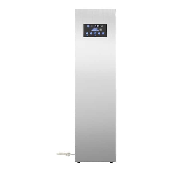 Equator 59 3⁄16 in. Steam Dryer Closet REMOVE WRINKLES SanitizeDeodorize Refresh Slim110V in White