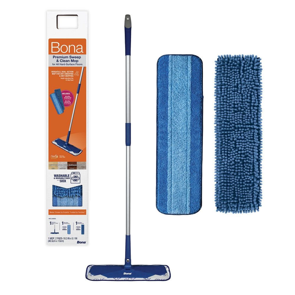 Bona Premium Microfiber Hard Surface Mop and Duster WM710013432