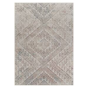 HomeRoots 39 X 63 X 0.'25 Ivory Polyester Rug
