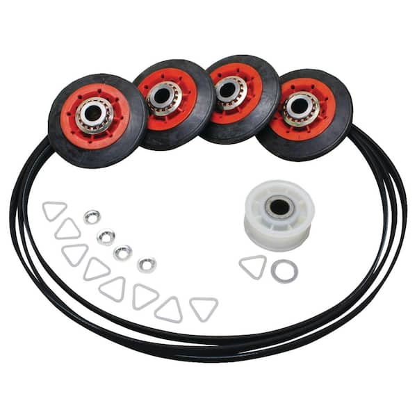 ERP Replacement Dryer Drum Roller/Idler/Belt Kit for Whirlpool