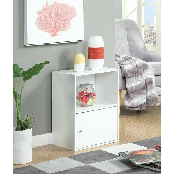 Xtra Storage White 1-Door Cabinet with Shelf