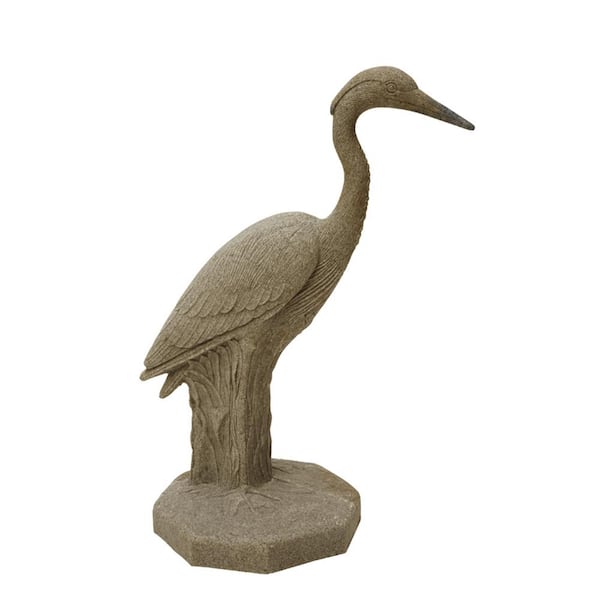 Emsco Resin Heron Sand Statue