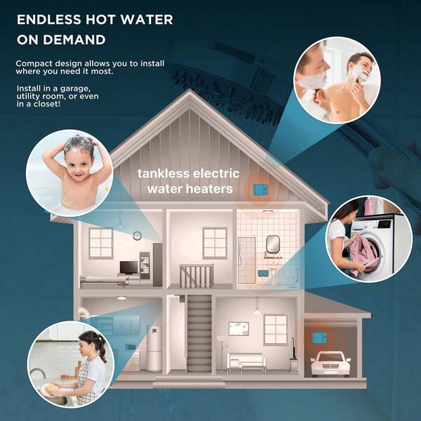 Airthereal Electric Tankless Water Heater (Open Box) - Endless On-Demand  Hot Water