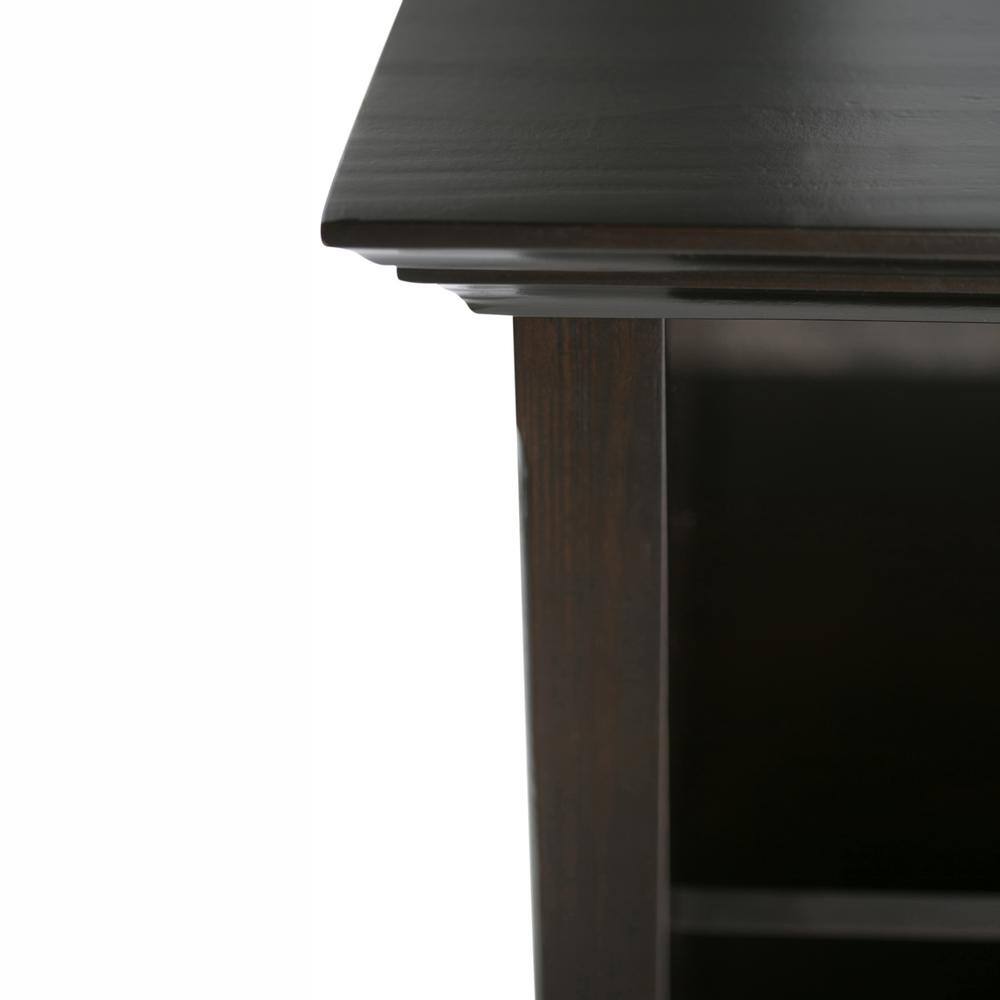 Hickory Brown Multi-Cube Solid Wood Bookcase