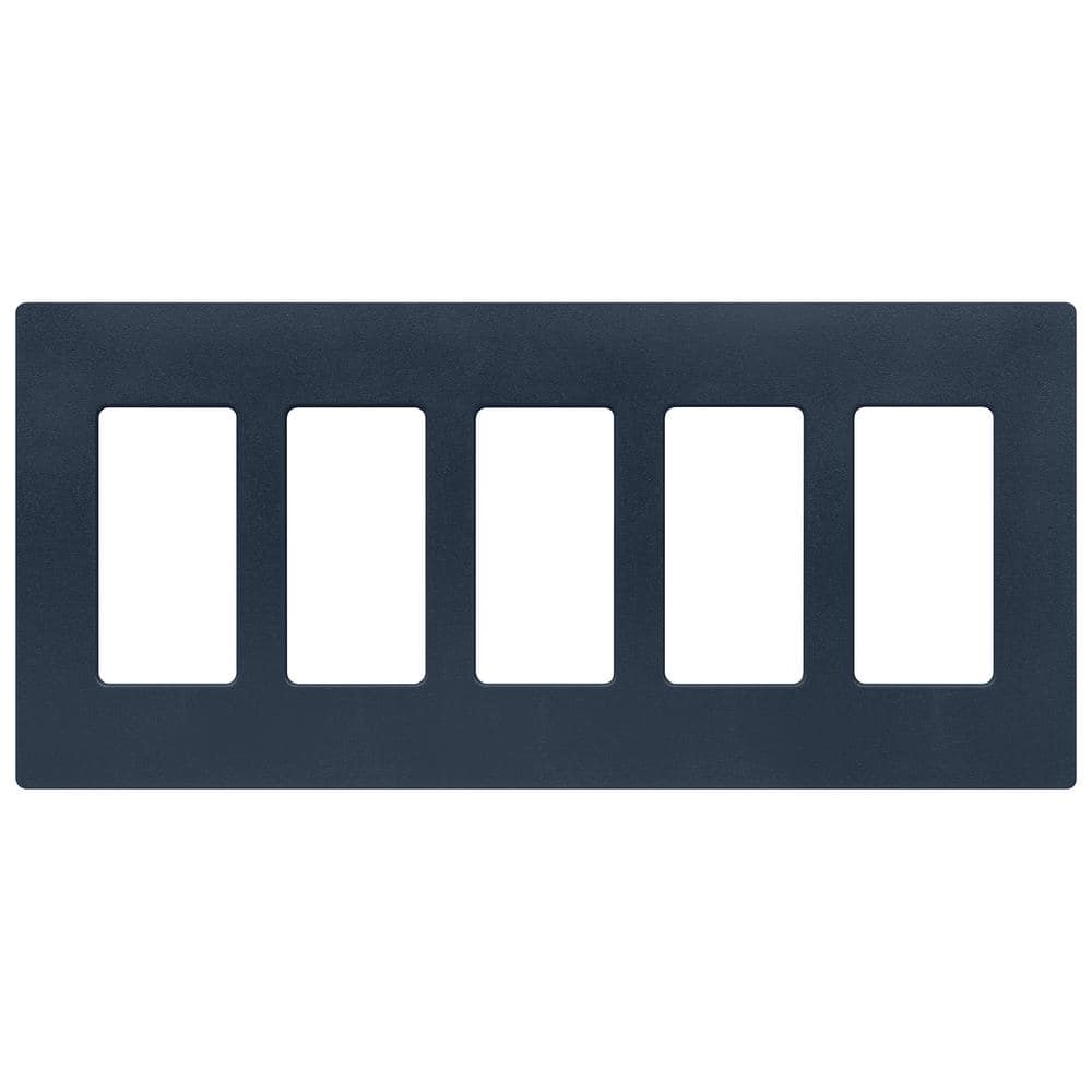 Claro 5 Gang Wall Plate for Decorator/Rocker Switches, Satin, Deep Sea (SC-5-DE) (1-Pack) price history on PriceWatchPro