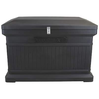 ParcelWirx Graphite Horizontal Lockable Package Delivery Box