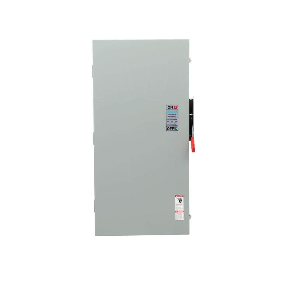 General Duty 600 Amp 240-Volt Double Pole Indoor Fusible Safety Switch price history on PriceWatchPro
