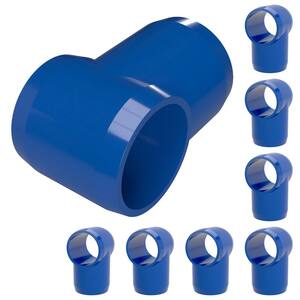 3/4 in. Furniture Grade PVC Slip Sling Tee in Blue (8-Pack)